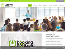 Tablet Screenshot of bookingarea.com